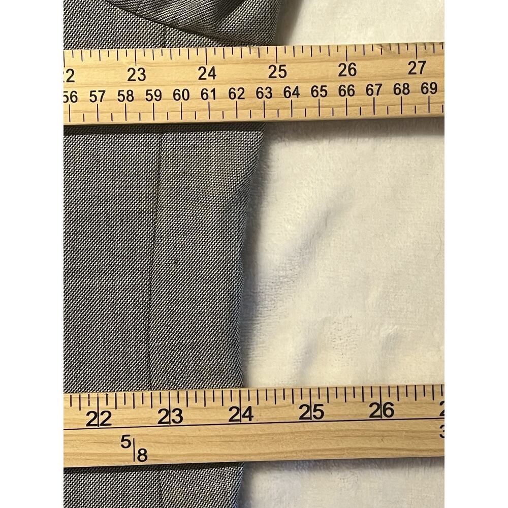 Chaps Ralph Lauren 48R Mens Chambray Blue Dove Gray Nailhead Blazer Jacket - Picture 11 of 13